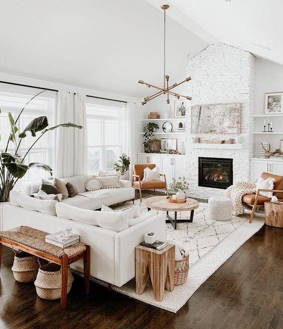 45 Creative Aesthetic Living Room Decor Ideas