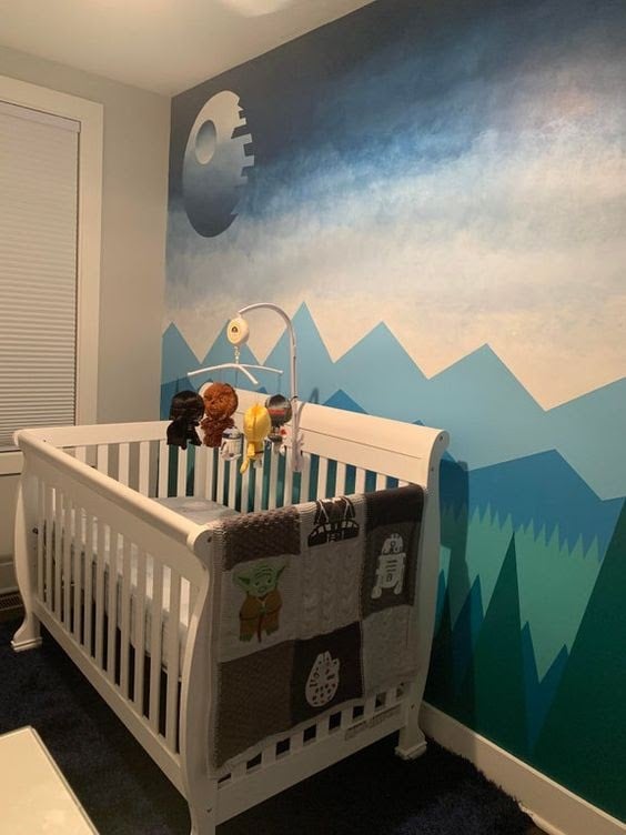 Star wars clearance nursery decor