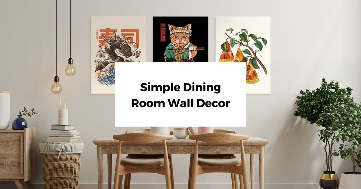 54 Simple Dining Room Wall Decor Ideas, Dining Room Wall Images