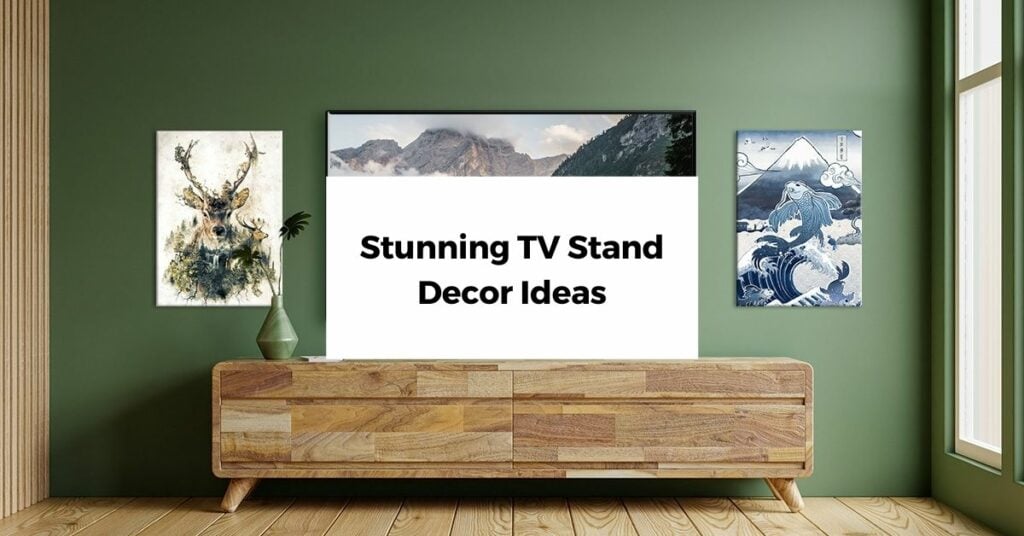 20 Stunning TV Stand Decor Ideas Displate Blog