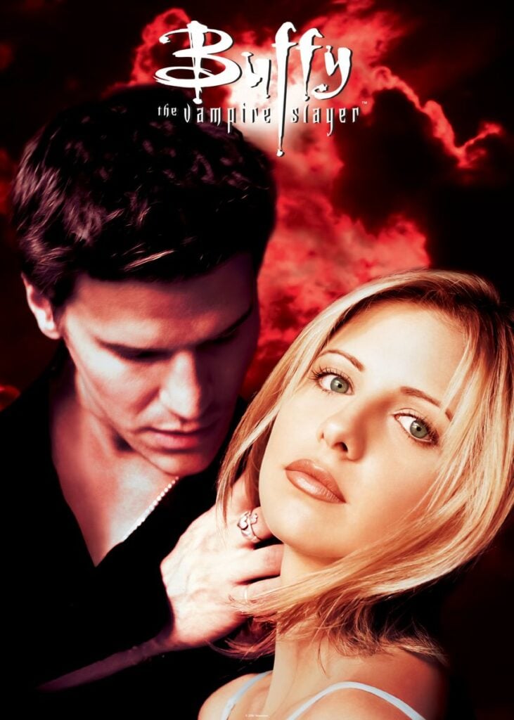 Buffy and Angel poster