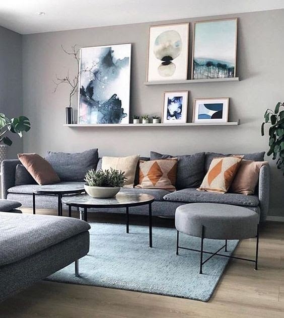 27 Stunning Living Room Wall Decor Ideas Displate Blog - House Wall Decoration Ideas