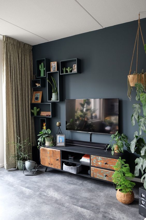 Tv Stand Decor Ideas Fall