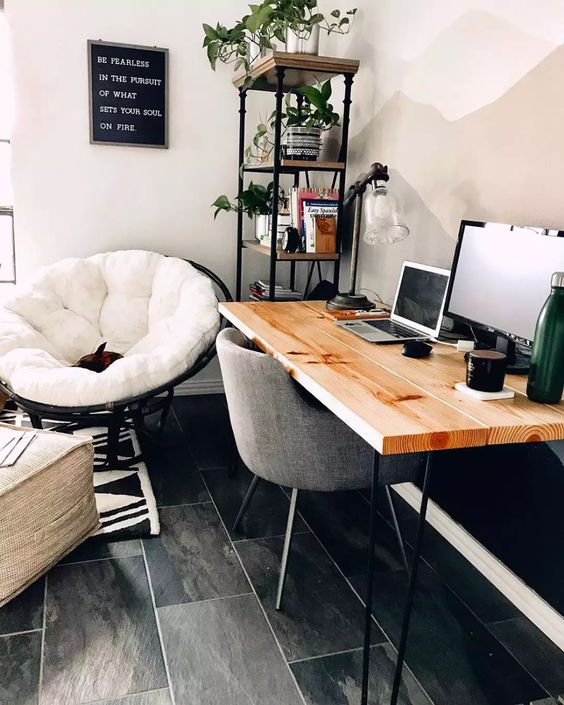 10 Small Home Office Ideas to Save Space - EightDoors