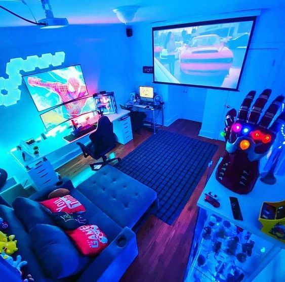 Épinglé sur Gaming Room Ideas