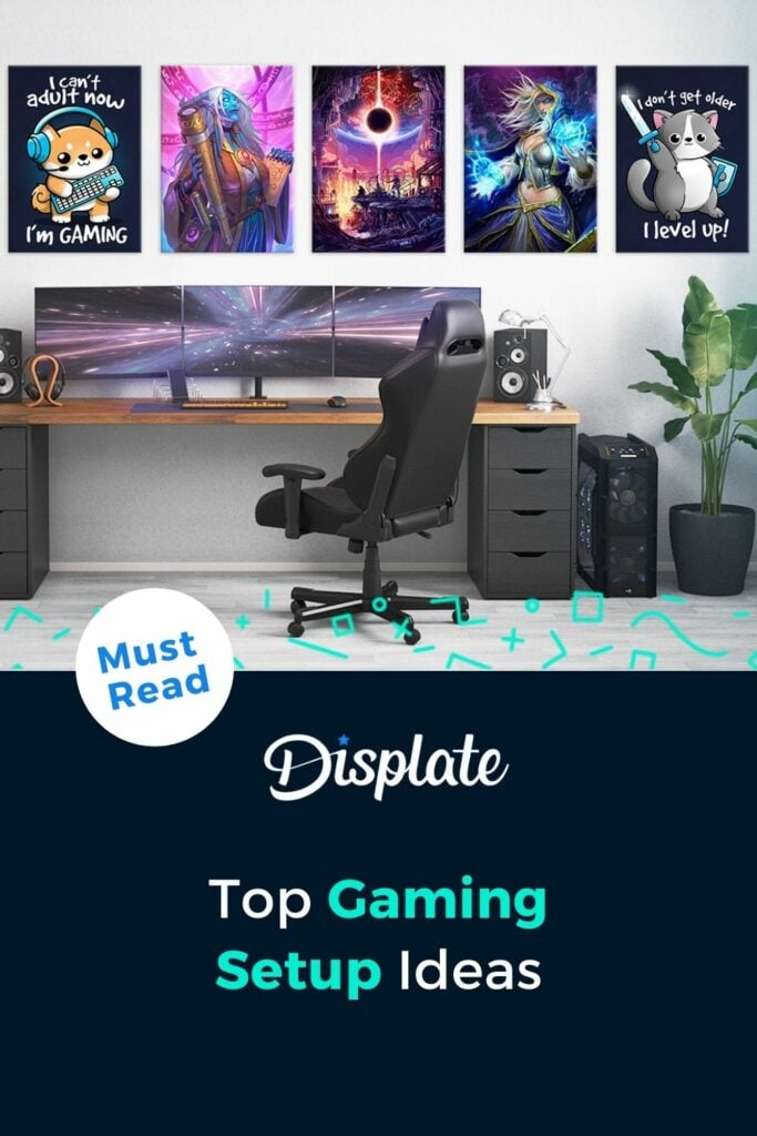 The Top 31 Gaming Desk Ideas  Gaming desk setup, Room setup