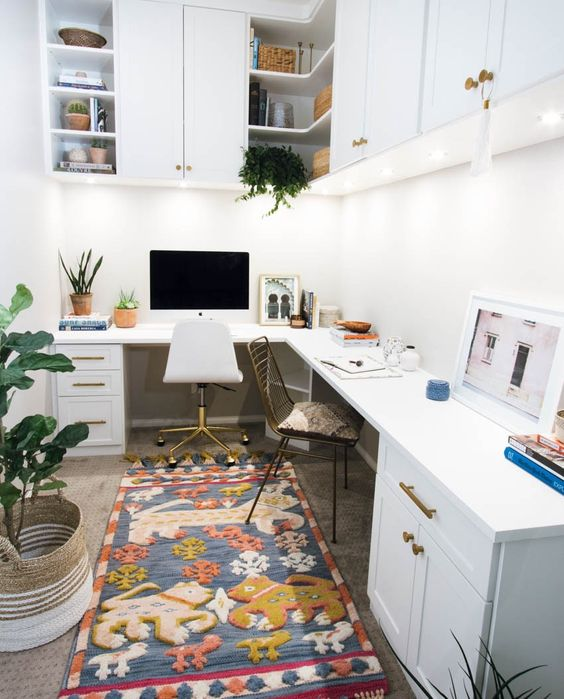 35 Functional Small Home Office Ideas & Examples | Displate Blog