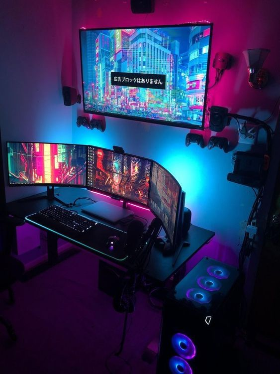 45 Awesome Aesthetic Gaming Setup Ideas | Displate Blog