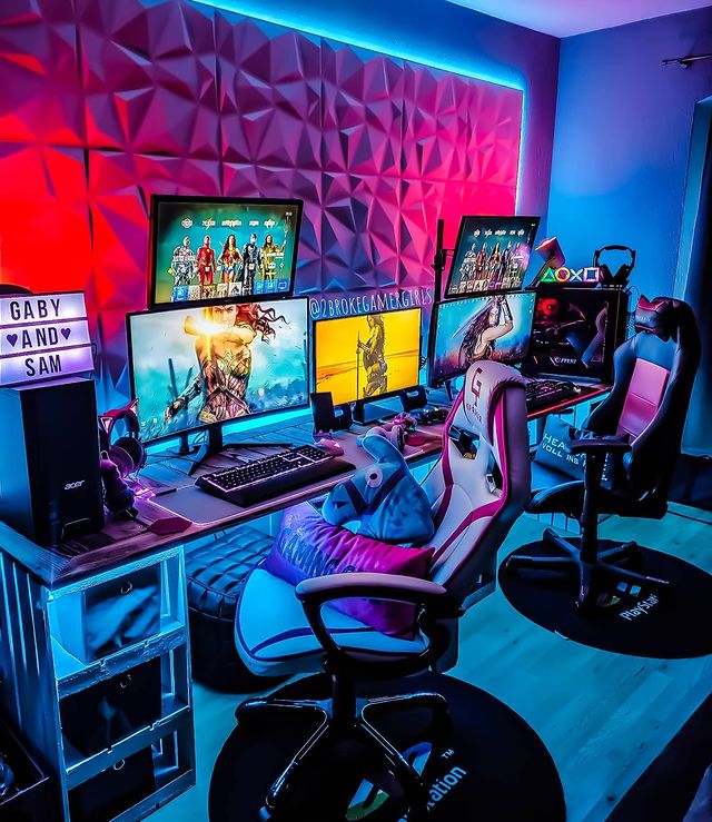 31 Top Gaming Setup Ideas for 2023 Displate Blog