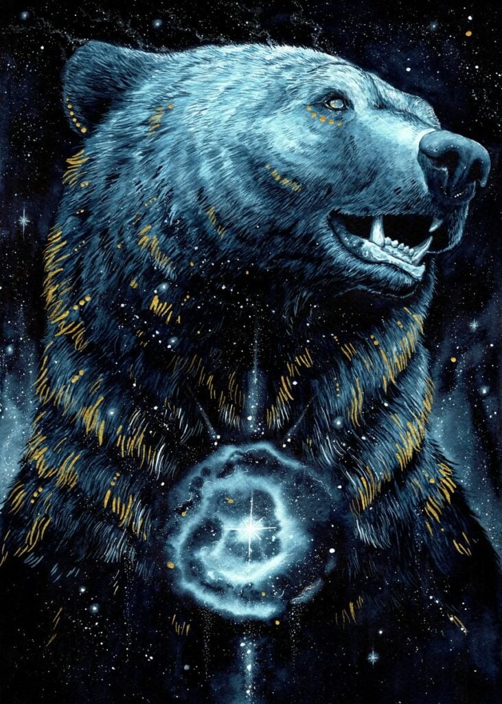 In the Darkness Bear Poster