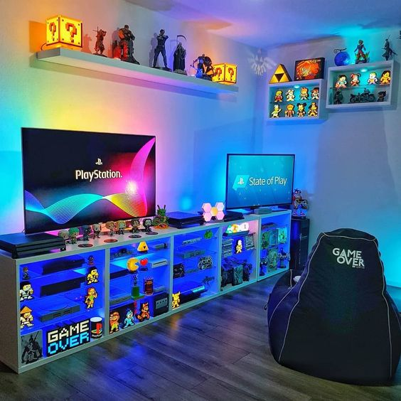 45 Awesome Aesthetic Gaming Setup Ideas, Displate Blog