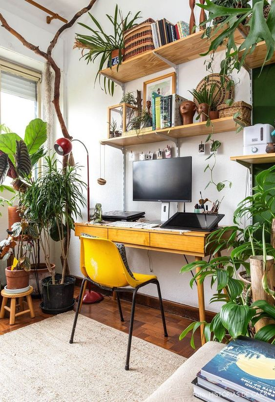 10 Small Home Office Ideas to Save Space - EightDoors