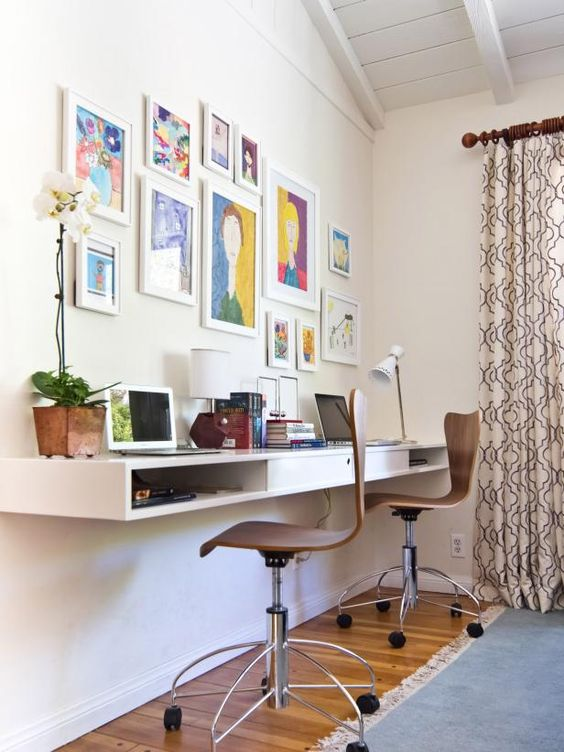 10 DIY Small Home Office Ideas for When You Have No Space! • OhMeOhMy Blog