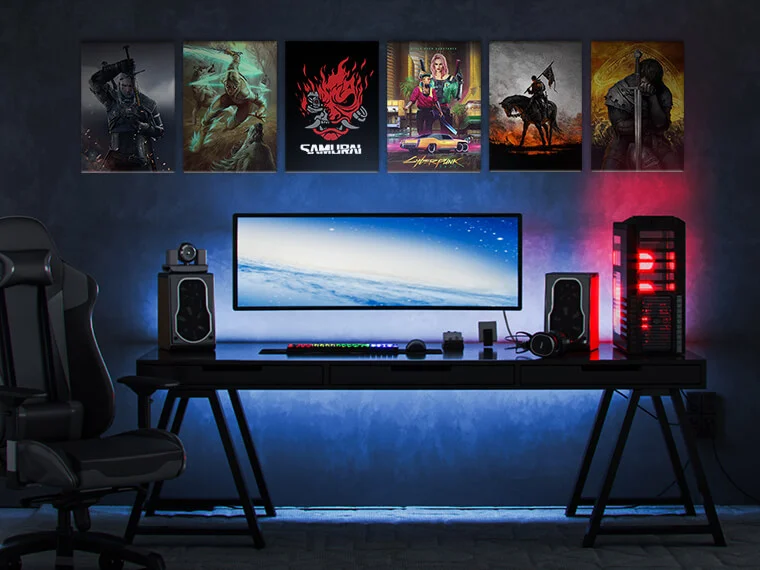 Marvel Or Dc?  Gaming room setup, Video game rooms, Room setup