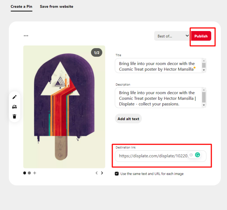 How to sell art on Pinterest Displate Blog