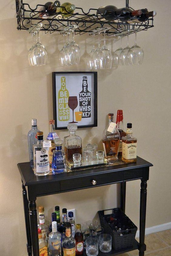 40 Mini bar Ideas That'll Inspire Your Home Bar