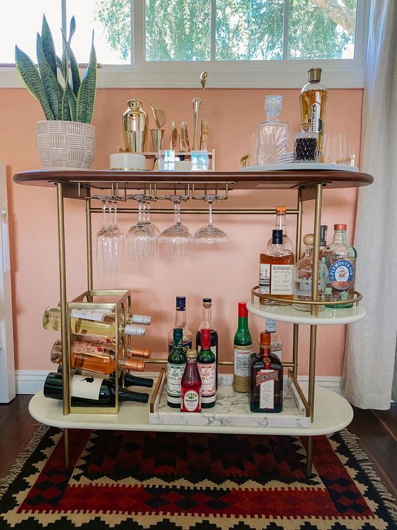 40 Mini bar Ideas That'll Inspire Your Home Bar