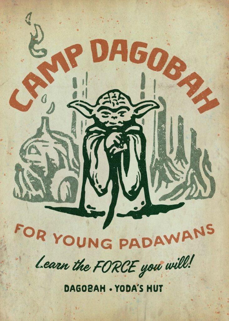Camp Dagobah Poster 