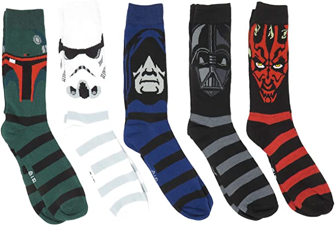 Star Wars Villains Crew Socks 