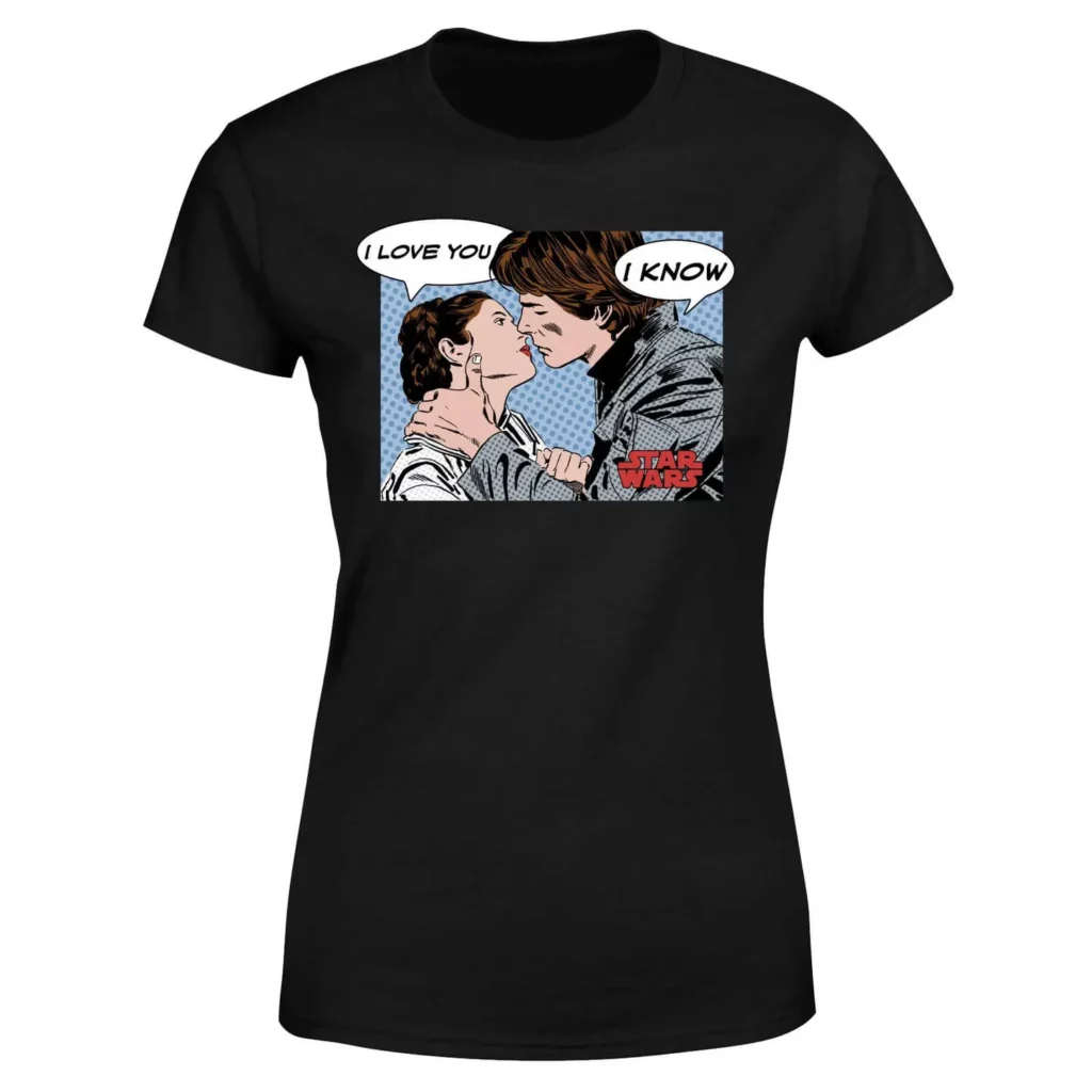 Leia Han Solo Love T-shirt