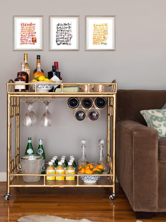 40 Mini bar Ideas That'll Inspire Your Home Bar