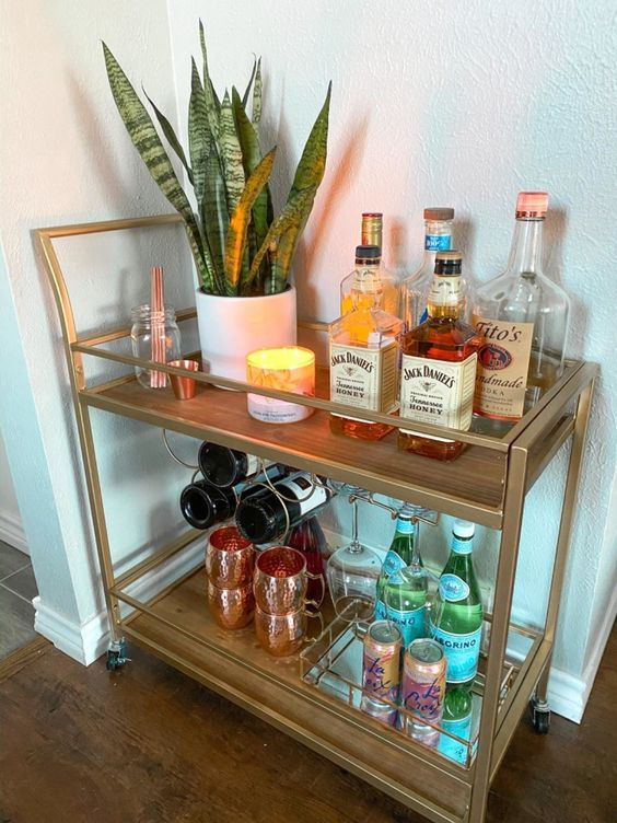 40 Mini bar Ideas That'll Inspire Your Home Bar