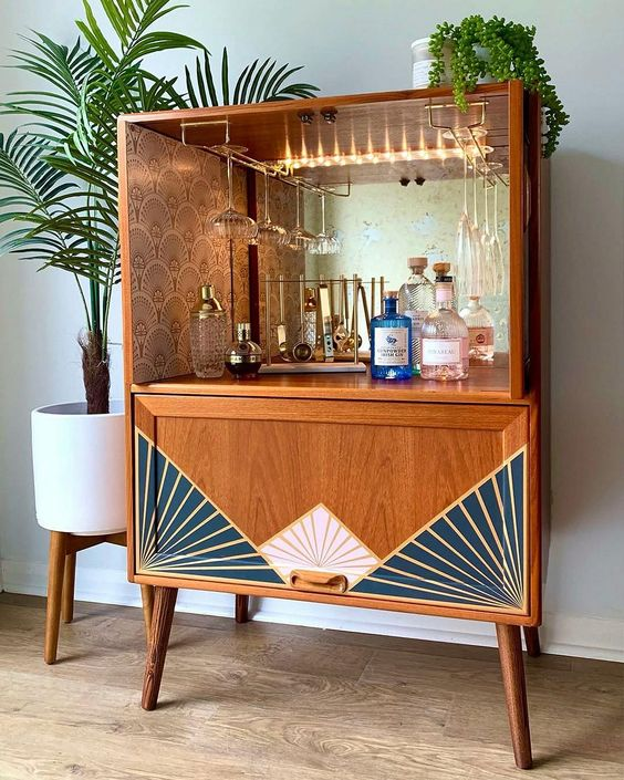 40 Mini bar Ideas That'll Inspire Your Home Bar