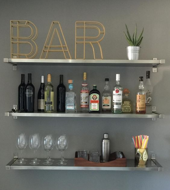 40 Mini bar Ideas That'll Inspire Your Home Bar