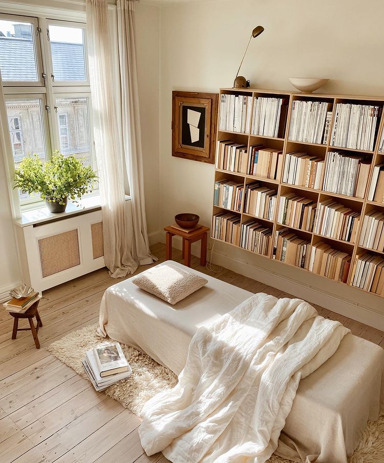 reading nook with a daybed