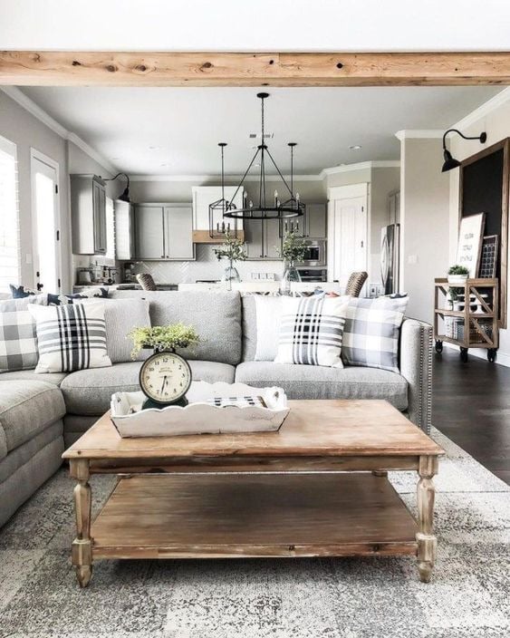Farmhouse Living Room Decor Images | Cabinets Matttroy
