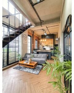 27 Industrial Living Room Ideas for a Chic Urban Makeover | Displate Blog