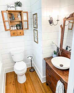 30 Rustic Bathroom Ideas for a Cozy Escape | Displate Blog