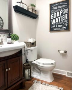 30 Rustic Bathroom Ideas for a Cozy Escape | Displate Blog