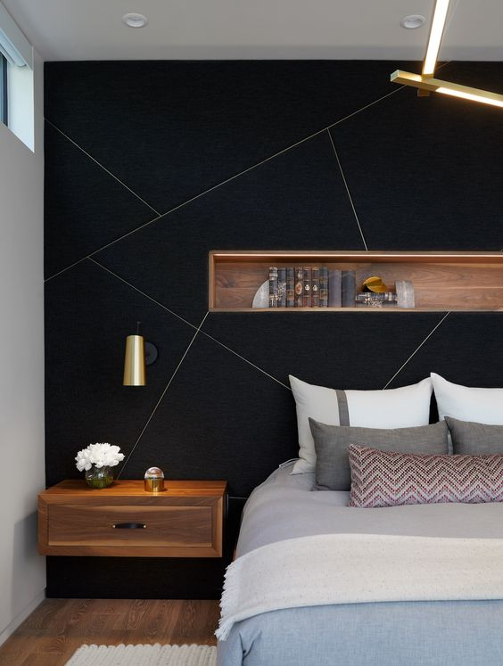 Modern Bedroom Accent Wall Ideas Www resnooze