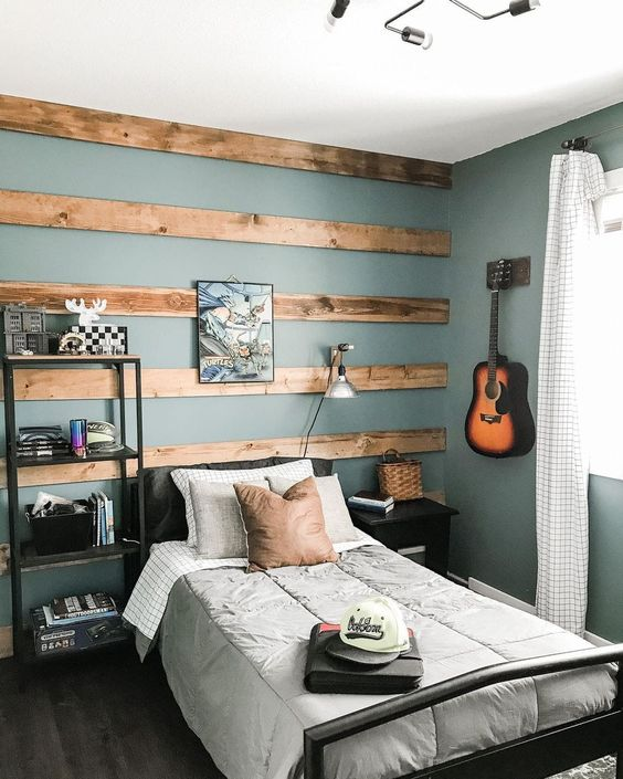 20 Stylish And Trendy Bedroom Accent Wall Ideas | Displate Blog