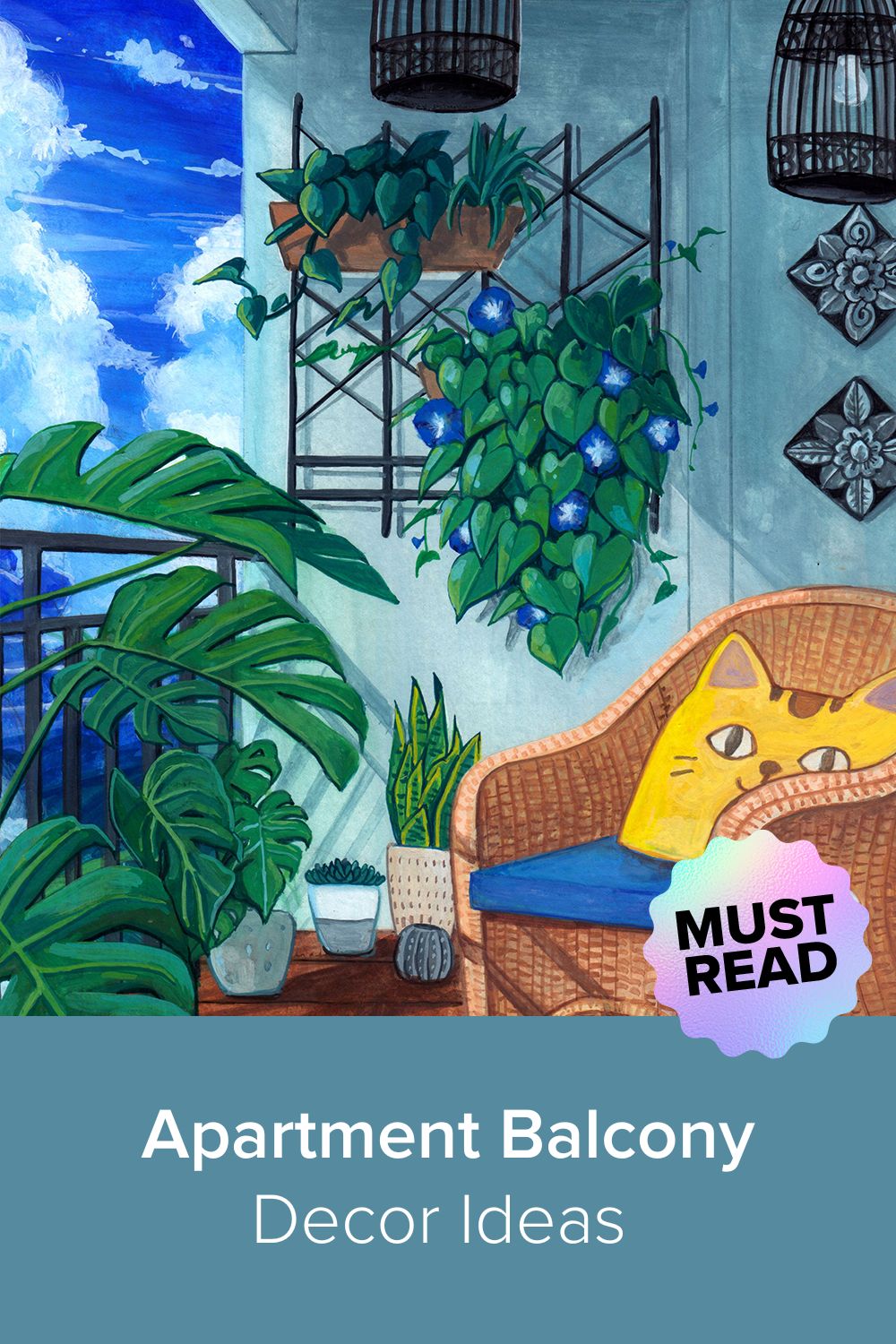 25 Apartment Balcony Ideas to Transform Your Outdoor Space | Displate Blog