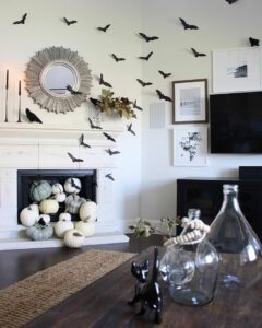 Boo! 23 Halloween Mantel Decor Ideas That Combine Spook and Style ...