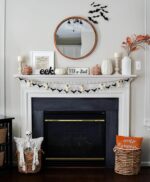 Boo! 23 Halloween Mantel Decor Ideas That Combine Spook And Style ...