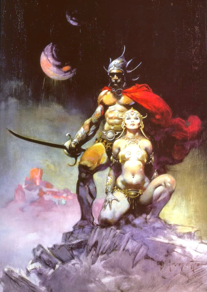 Mastermind of Mars via Frank Frazetta Official Brand Shop