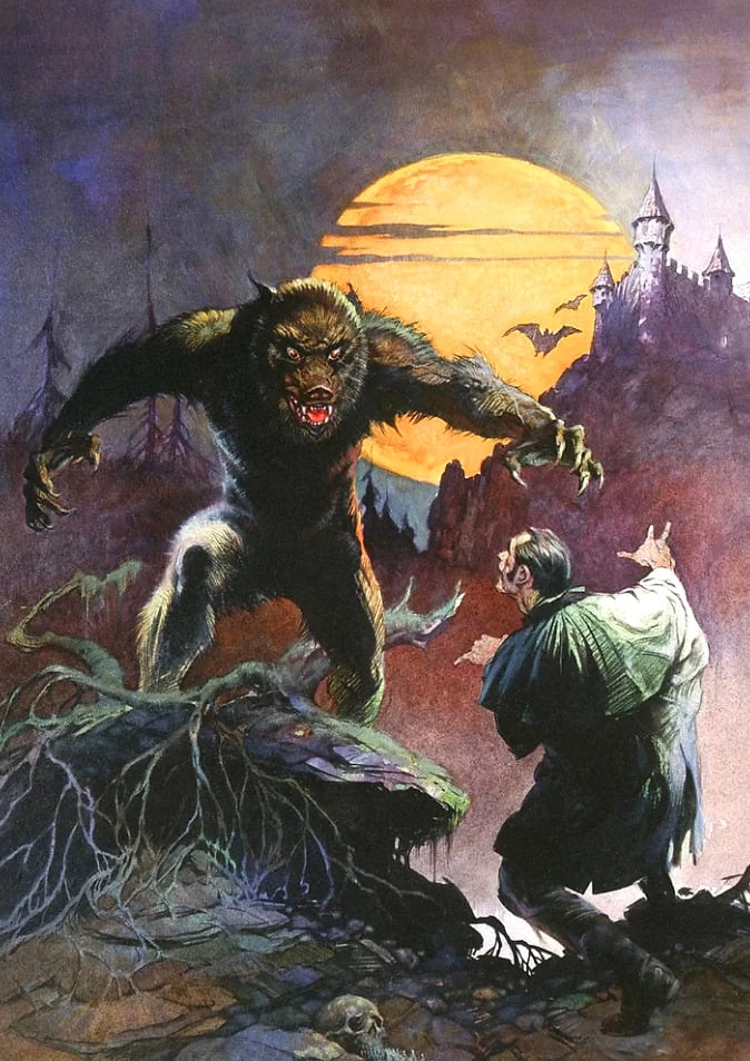 Wolfman via Frank Frazetta Official Brand Shop