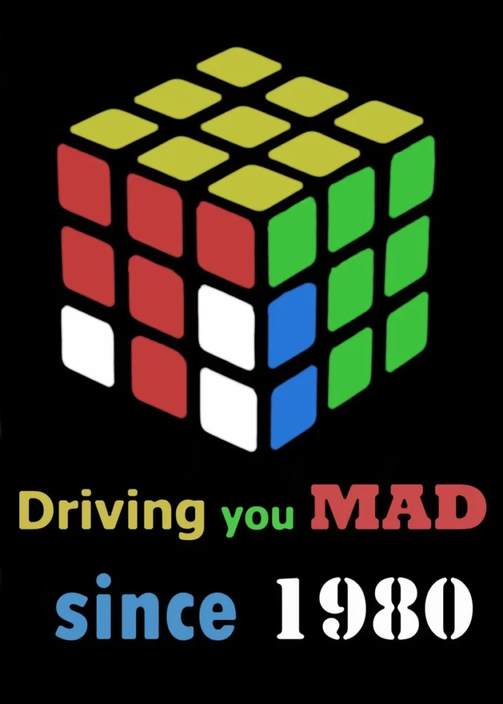 Driving You MAD Since 1980 Poster by Scar and Patrick