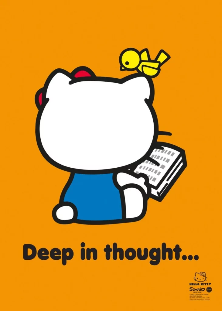 Deep In Thought Poster 
