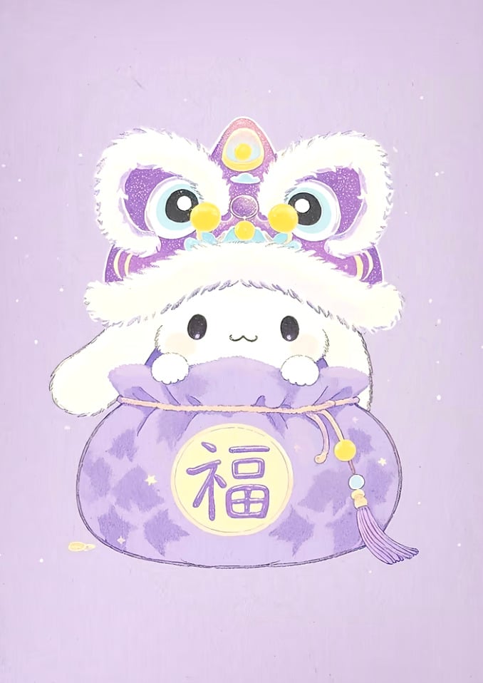 Magdalena Southern - Cute Bunny Lion Dance Bag
