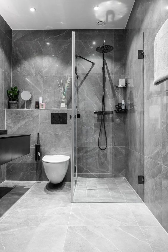 59 Modern Luxury Bathroom Designs (Pictures) - Home Decor Designs  White  bathroom designs, Minimalist bathroom design, Bathroom interior design