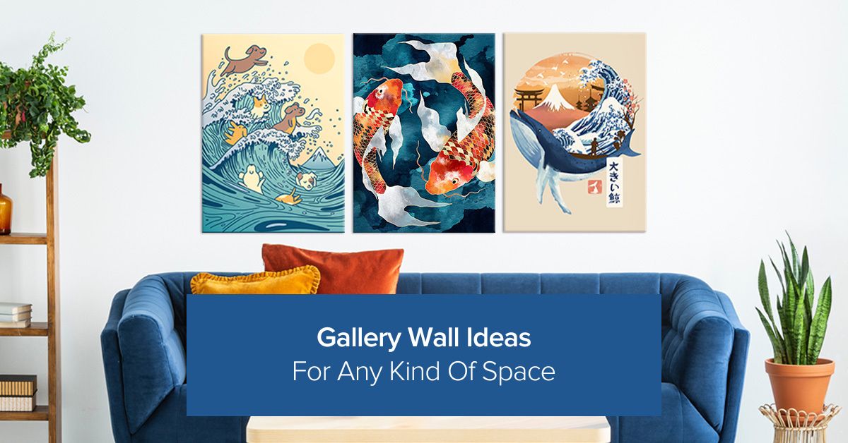 30 Gallery Wall Ideas for Any Kind of Space | Displate Blog
