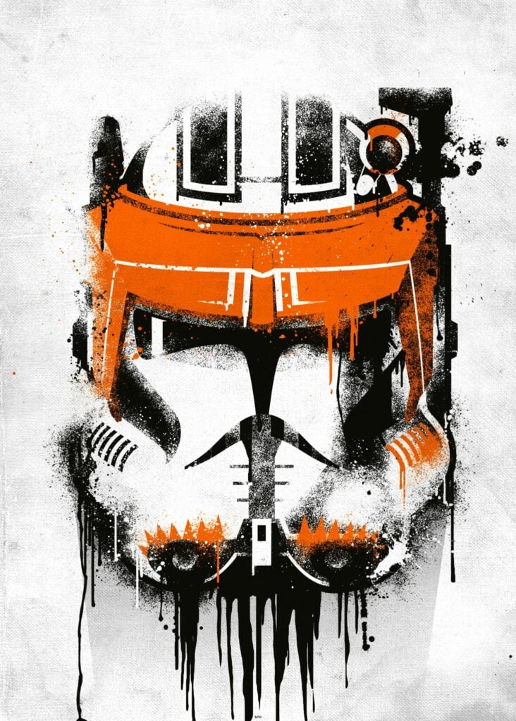 Commander Cody Graffitti Helmet
