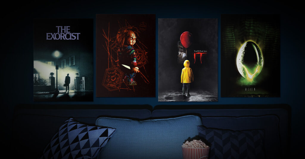 The best horror movie posters of all time | Displate Blog