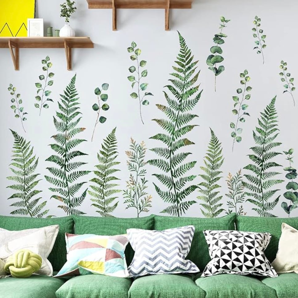 Vine Leaf Wall Stickers