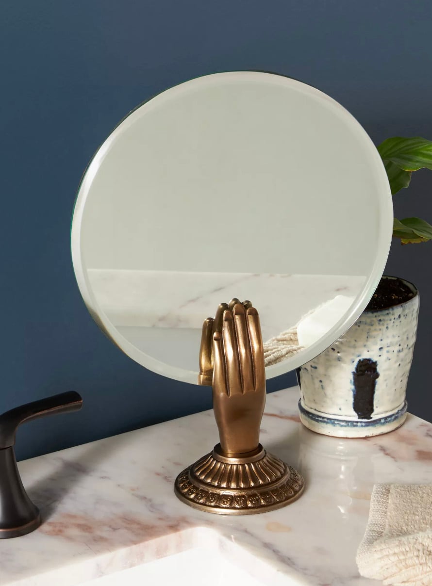 Hand Shaped Vanity Mirror