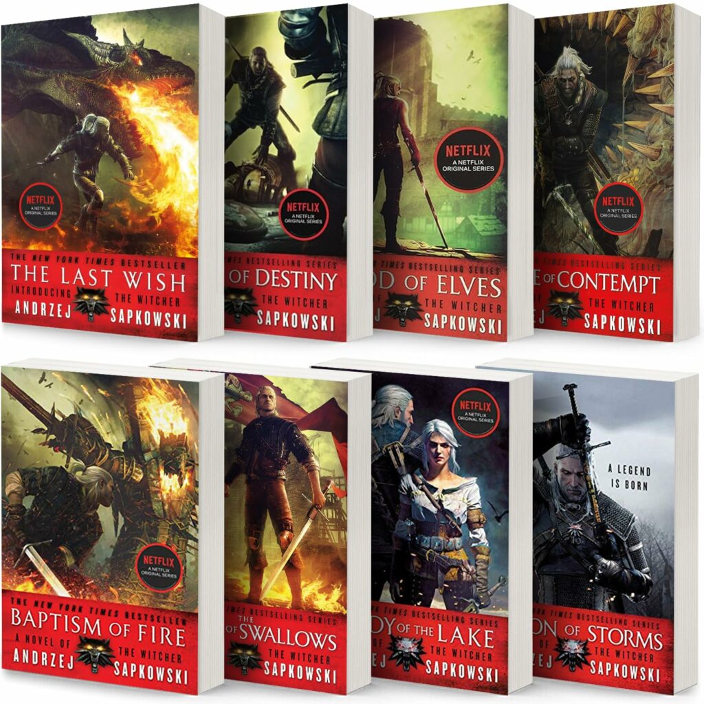 The Witcher Book Series by Andrzej Sapkowski